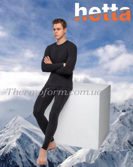 Термофутболка джемпер мужской Hetta с шерстью